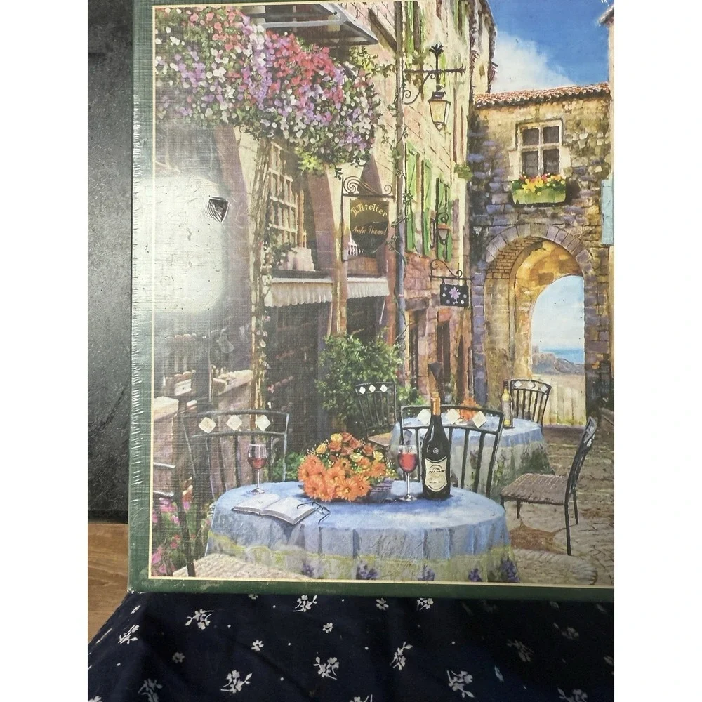 Cobble Hill French Village 1000 Piece Puzzle #80079 (Poster Included) New Sealed